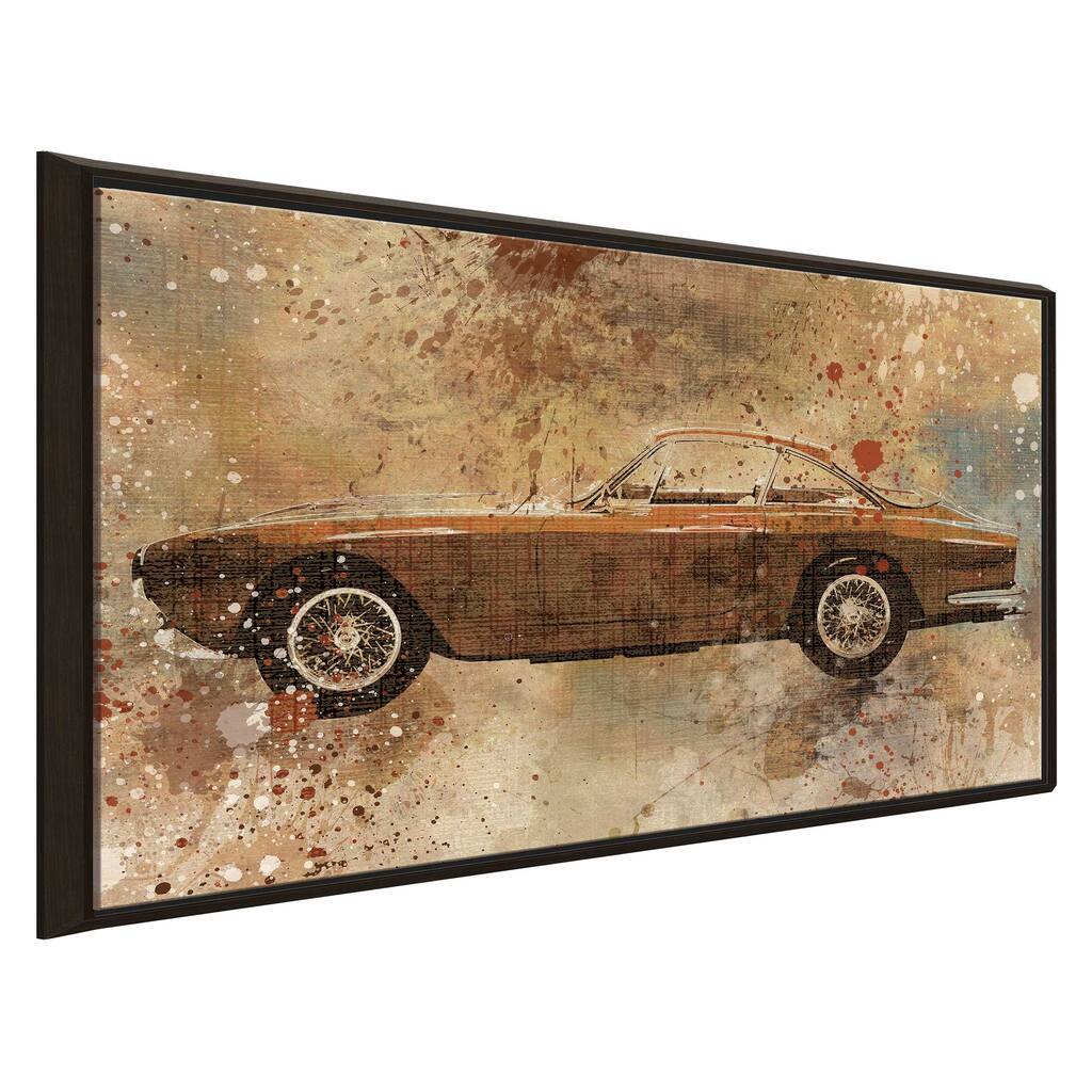 "Live to Ride IV" by Carol Robinson Print on Floating Canvas