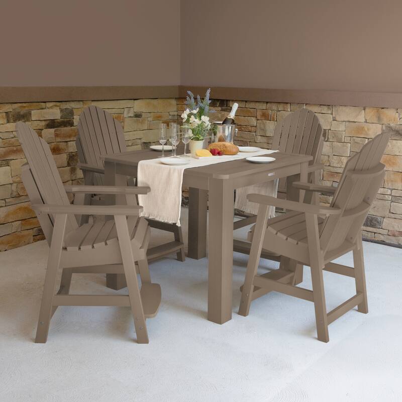 HIGHWOOD Hamilton 5-piece Counter Height Outdoor Dining Set