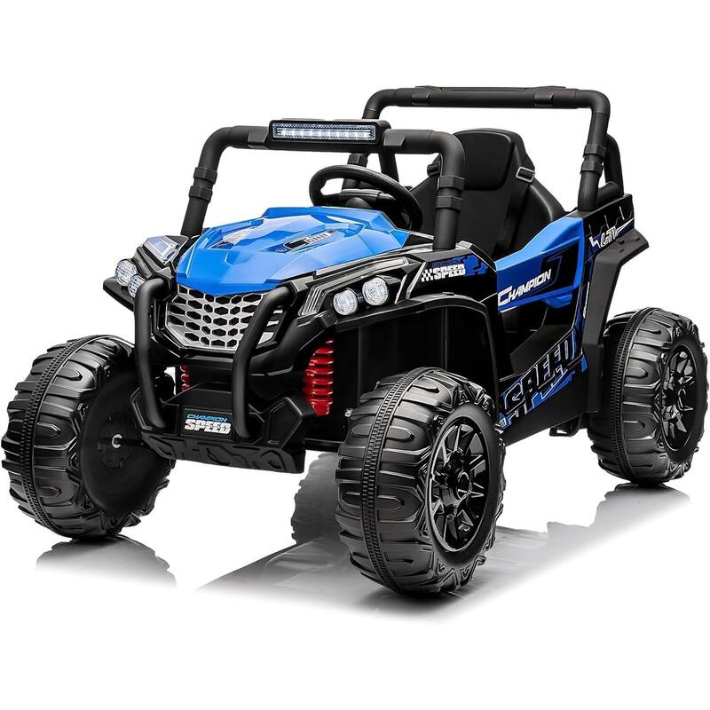 12V Kids Ride On UTV Car - Blue