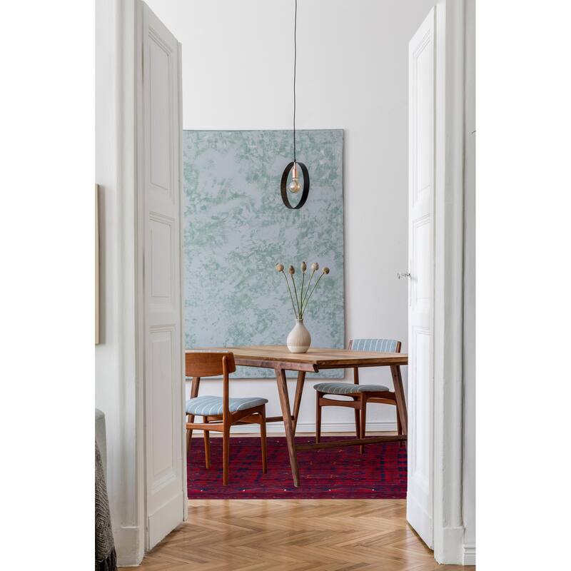 ECARPETGALLERY Hand-knotted Finest Khal Mohammadi Red Wool Rug - 6'10 x 10'2