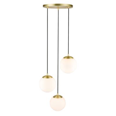 Light Society Zeno Globe 3-Light Pendant