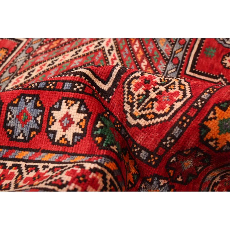 ECARPETGALLERY Hand-knotted Konya Anatolian Red Wool Rug - 5'1 x 9'4