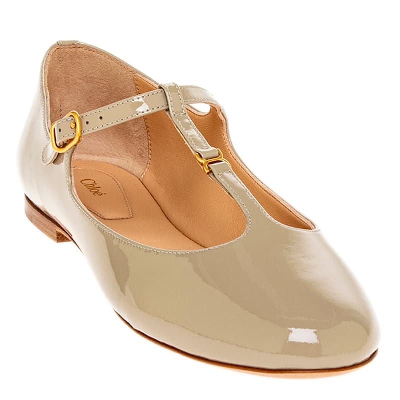 Chloe Marcie Ballerina Flats - City Grey - 38.5 EU