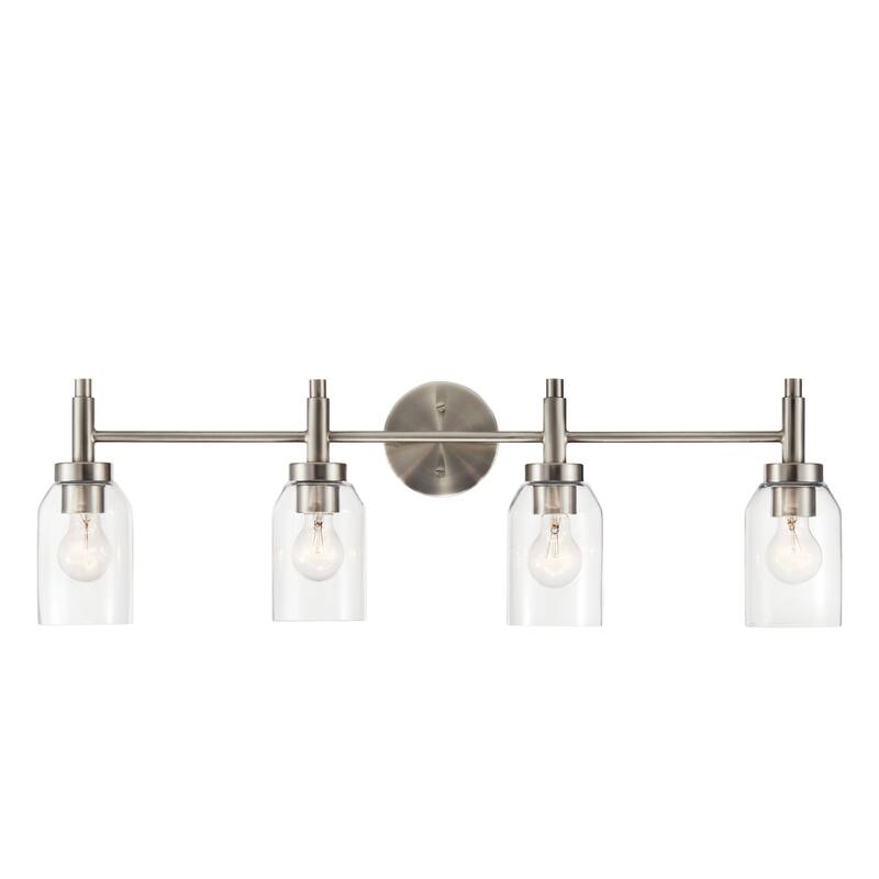 Kichler Lighting Madden Bathroom Vanity Light with Clear Glass