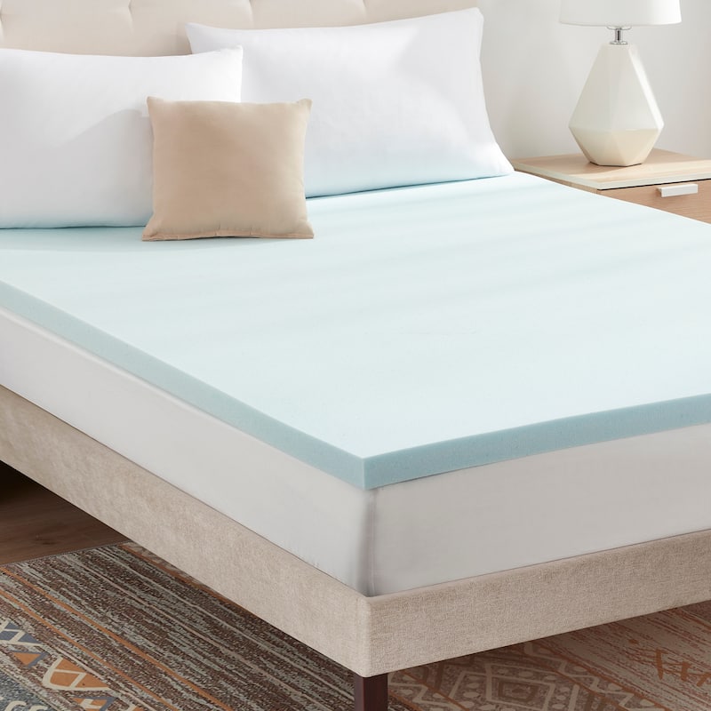 Memory Foam Cool Gel Mattress Topper 3"