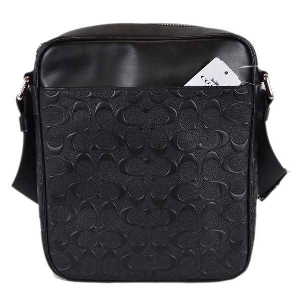 coach men's flight crossbody bag