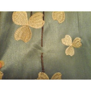 Shop Lush Decor Flower Drops Federal Blue White Shower
