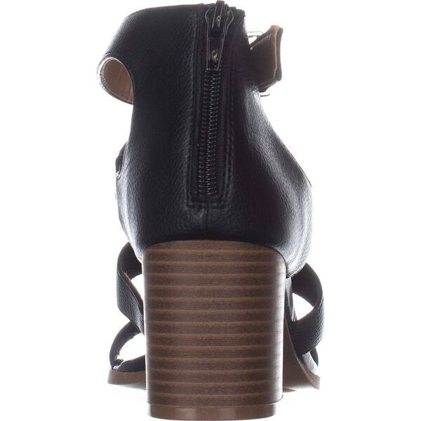 Shop Style Co Womens Naomii Open Toe Casual Strappy Sandals Overstock 19808077 Umber 11