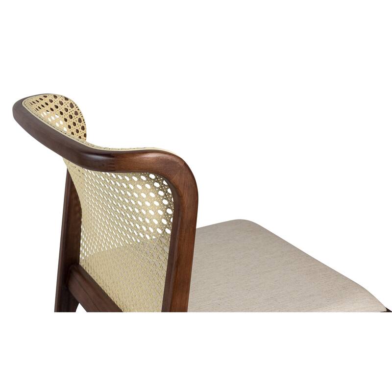 Modern Brazilian - Eloa - Cane Side Chair