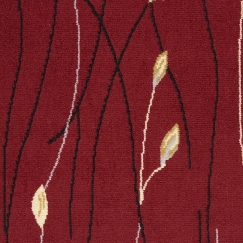 Power Loomed Floral Area Rug - 144' X '27' X '0.5