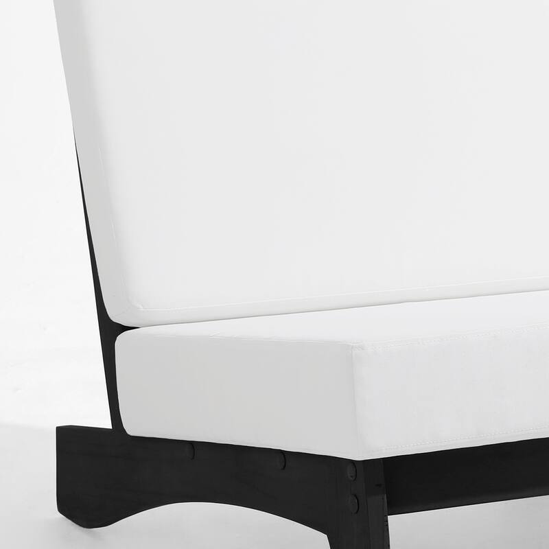 Casual Teak Wood Large 7-Piece Outdoor Patio Conversation Set