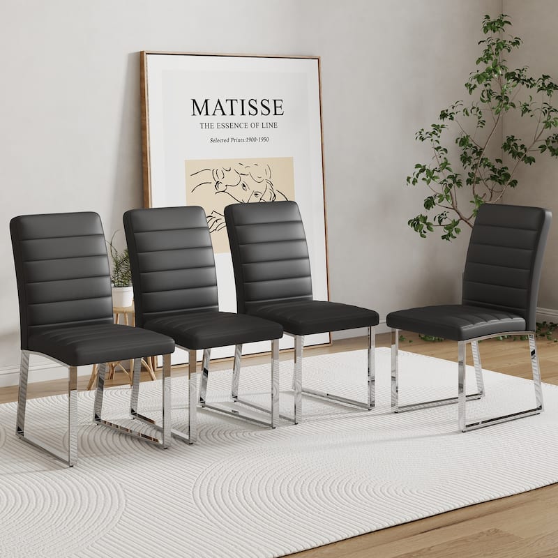 Upholstery Dining Chairs Set of 4