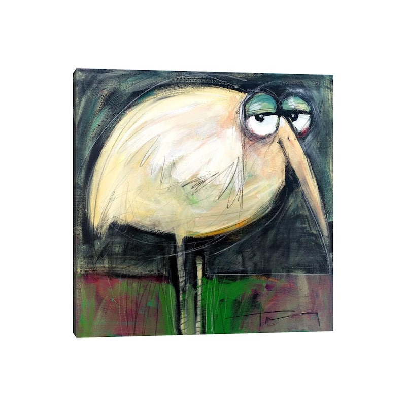 iCanvas "Rotund Bird" by Tim Nyberg Canvas Print