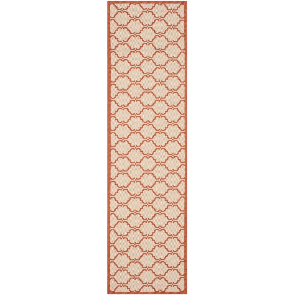 SAFAVIEH Courtyard Charleen Indoor/ Outdoor Waterproof Patio Backyard Rug