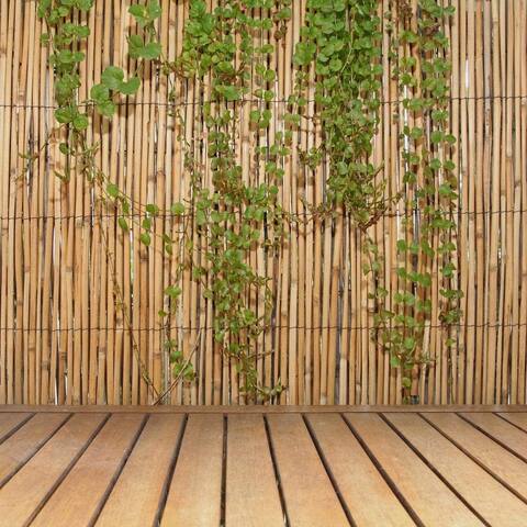 Jumbo Reed Screen Fencing Privacy Decorative Fence 6 ft H x 16 ft L