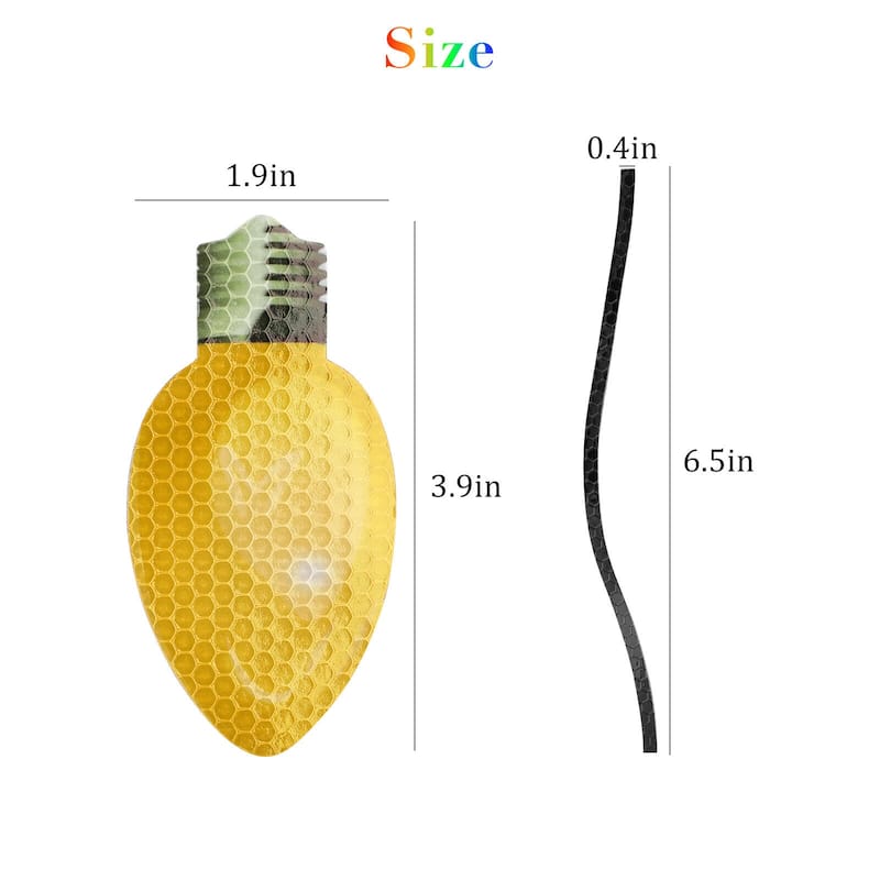 36 Pcs Reflective Light Bulb Christmas Bed Bath & Beyond