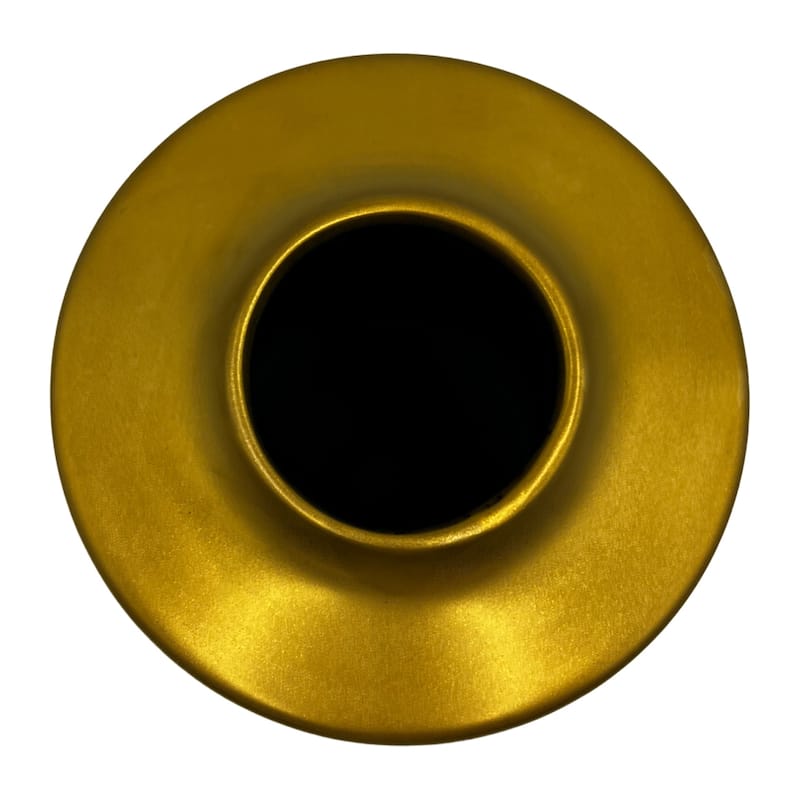 Black and Gold Modern Ceramic Vase