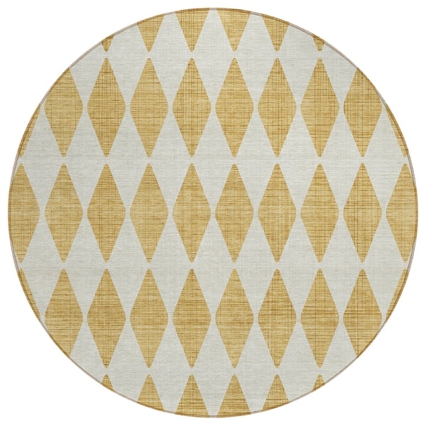Machine Washable Indoor/ Outdoor Chantille Argyle Rug - On Sale - Bed ...