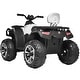 preview thumbnail 4 of 93, Powerful 24V Electric ATV for Big Kids, 2-Seater 4WD 4 Wheeler with LED Lights, Shock Absorbers & Bluetooth Music