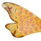preview thumbnail 4 of 5, Metal Butterfly Wall Decor - Set of 2 Yellow - Roche River Decor