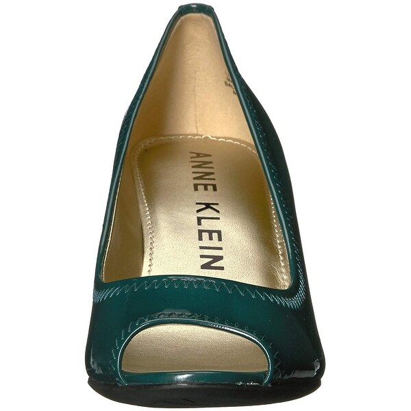 anne klein peep toe wedges