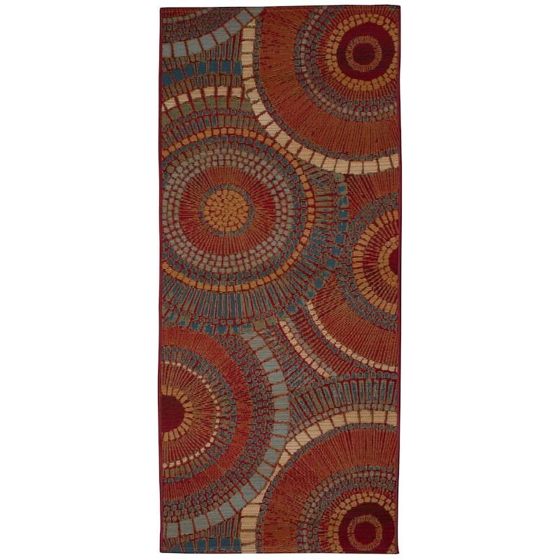 Liora Manne Esencia Circles Indoor/Outdoor Mat