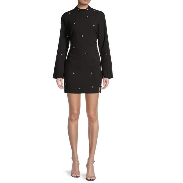 likely cocktail dress Women's Phillips Dress, Black - Bed Bath & Beyond woven blend of 67% Color:Neon Pink/Nude Navy dress SP26D6-family Charlize Gatsby Dress -