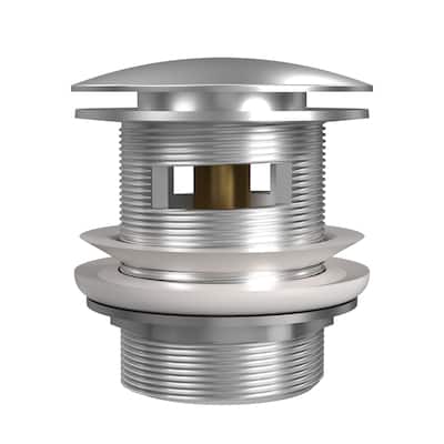 Universal Size Pop-Up Drain Chrome