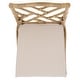 preview thumbnail 8 of 12, SAFAVIEH Chadale Rattan Dining Chair Set of 2, Fully Assembled - 23" W x 18" D x 38" H