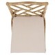 preview thumbnail 6 of 10, SAFAVIEH Home Chadale Rattan Dining Chair - 23"W x 18"D x 38"H