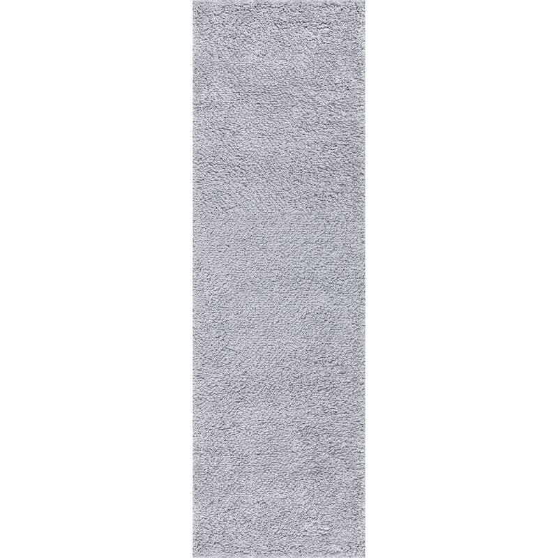 Sohni Shag Farmhouse Solid Color Indoor Area Rug
