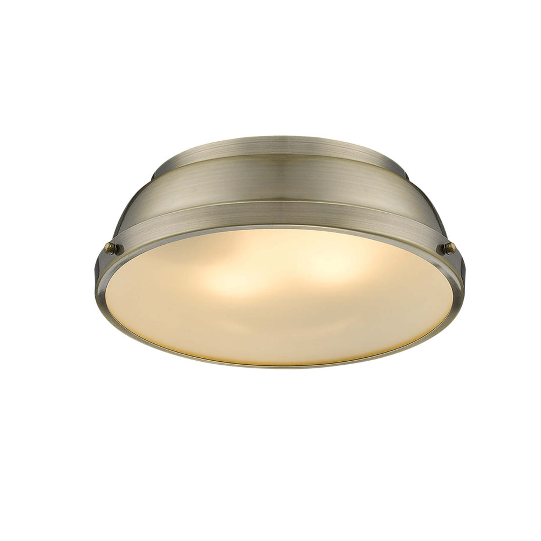 Golden Lighting Duncan 2-Light Flush Mount