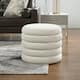 Option Ivory White Boucle