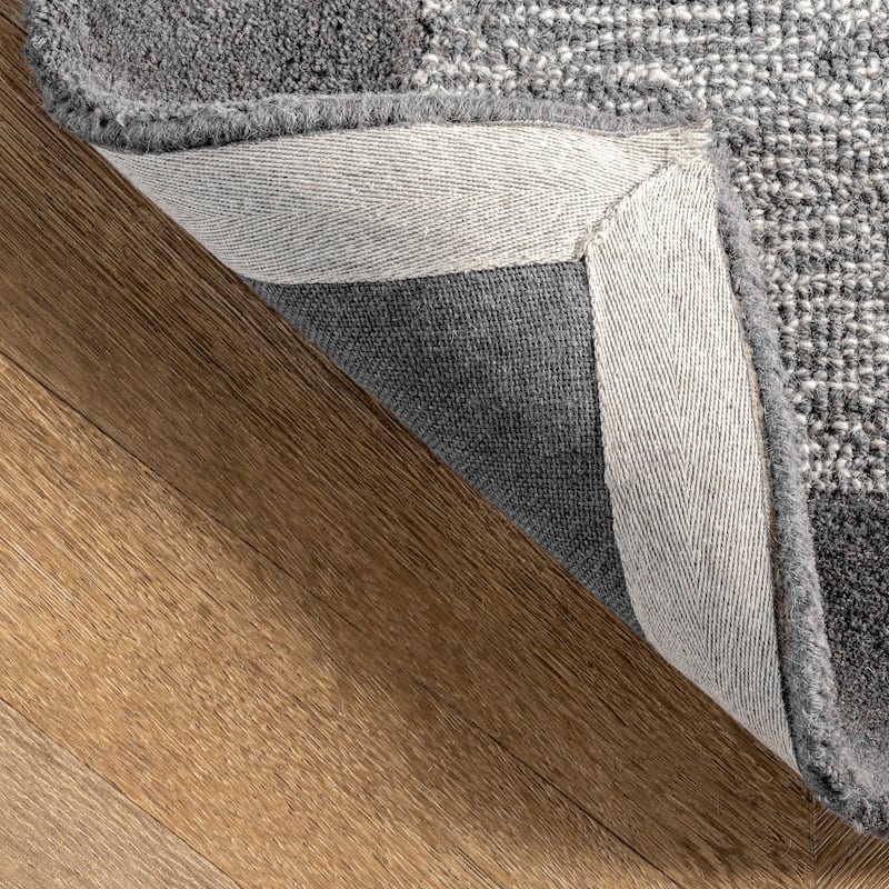 Nuloom Marianne Handmade Wool Border Area Rug