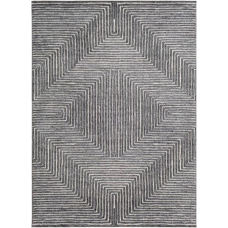 Carson Carrington Sturup Diamond-shaped Pattern Area Rug