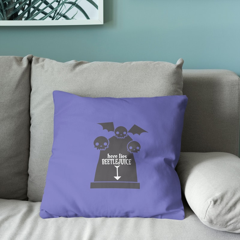 Warner Brothers Beetlejuice 18 Inch Throw Pillow