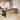 78.74-inch Wood and Metal Dining Table for 6-8