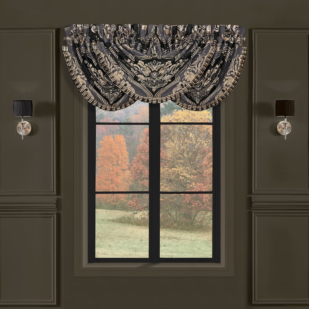 J. Queen New York Savoy Window Waterfall Valance