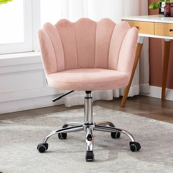 Merax Swivel Velvet Shell Chair For Living Room Overstock 32953823