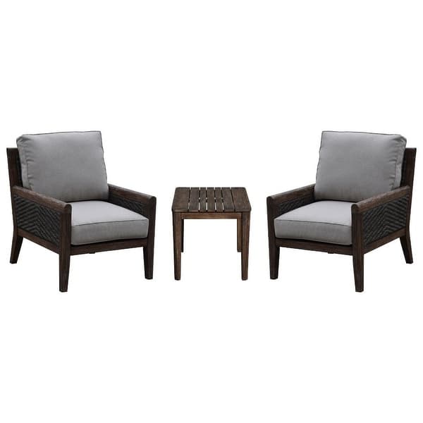 Shop Courtyard Casual Teak Side Table Overstock 31600891