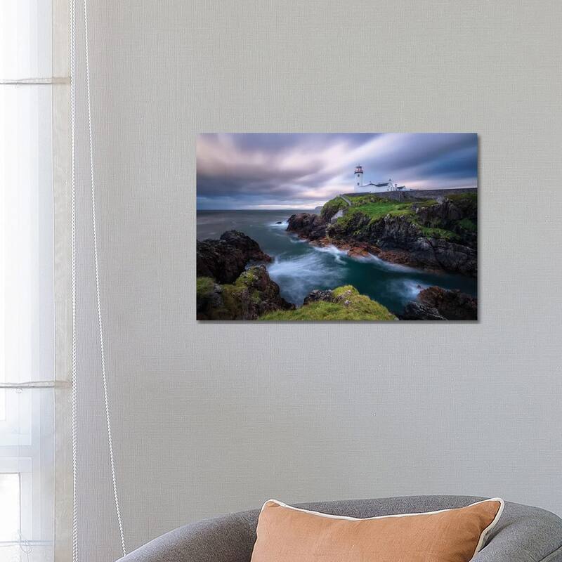 iCanvas "Fanad Head Lighthouse" by Daniel Fleischhacker Canvas Print - 18x26x1.5