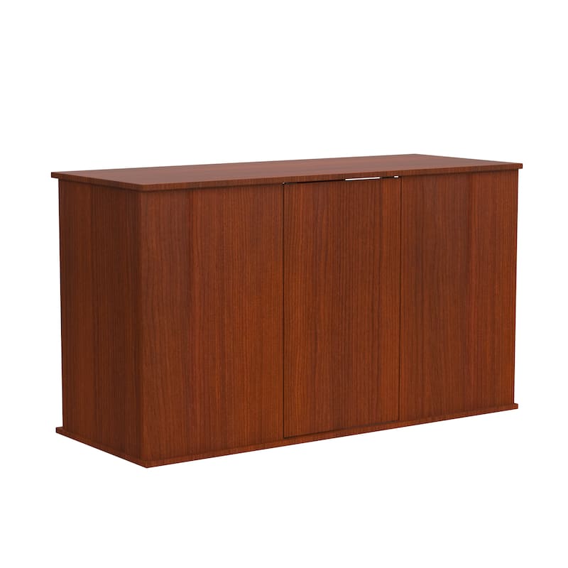 Aquatic Fundamentals 75/90 Gallon Serene Cherry Aquarium Stand with Enclosed Storage