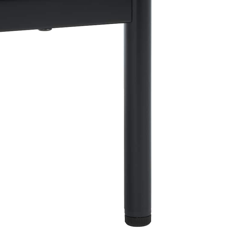 SAFAVIEH Enid 4-Door Media Stand Fits up to 65" Flatscreen TV - 60Wx15Dx23H