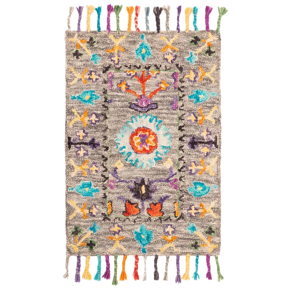 SAFAVIEH Handmade Blossom Takuko Modern Floral Wool Rug