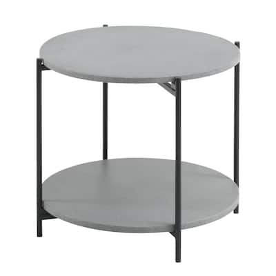 DreamPatio Arena Patio Side Table - 21" x 21" x H18.5"