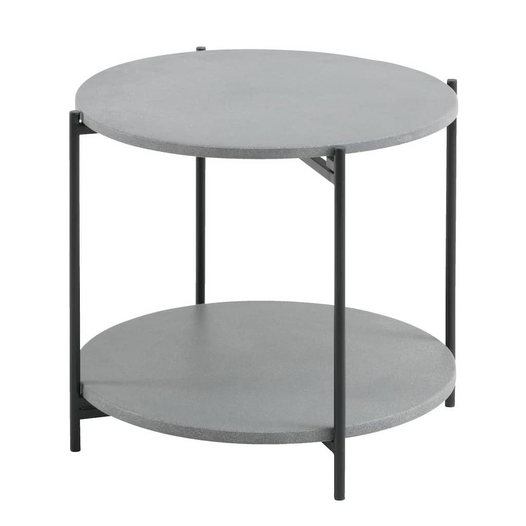DreamPatio Arena Patio Side Table - 21" x 21" x H18.5"