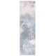 preview thumbnail 32 of 41, SAFAVIEH Glacier Keesha Modern Abstract Rug 2'3" x 10' Runner - Pink/Blue - Rectangle