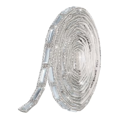 3 Yard 10mm Self Adhesive Crystal Rhinestone Ribbon Diamond Stickers