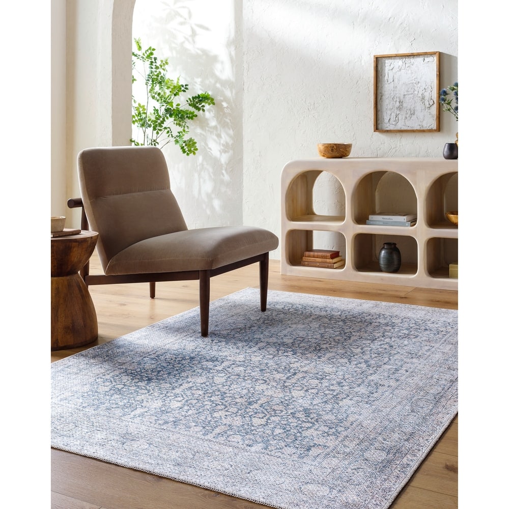 Livabliss x Vivir Lorelai Vintage Washable Area Rug