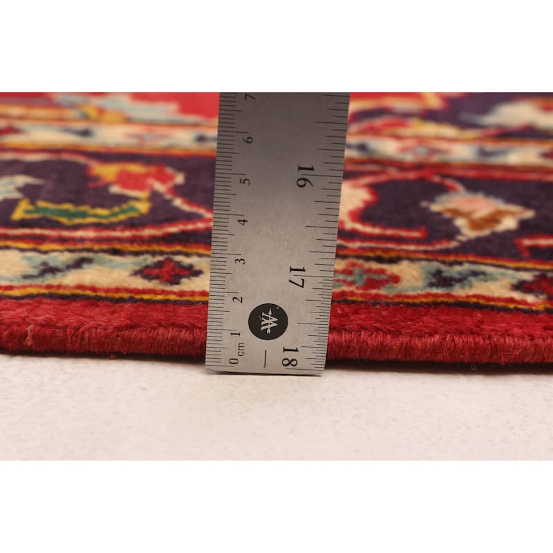 ECARPETGALLERY Hand-knotted Kayseri Vintage Red Wool Rug - 4'6 x 7'0